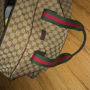 Gucci duffle bag